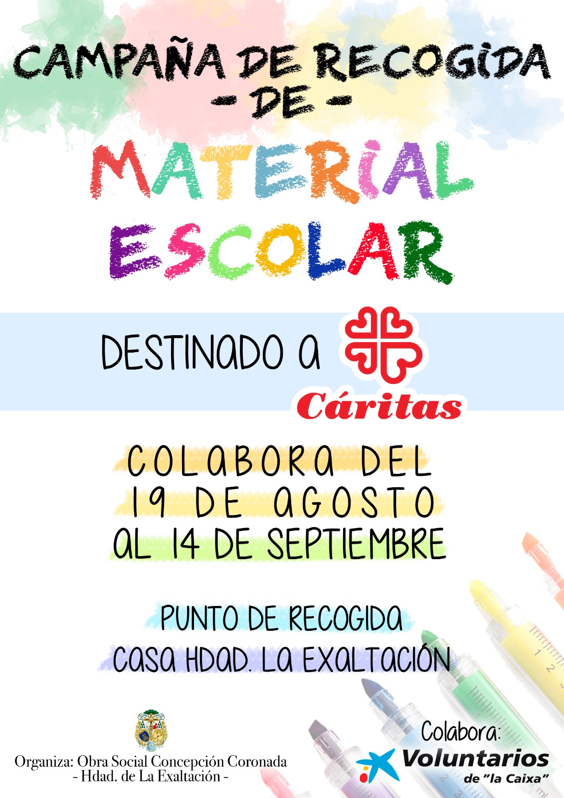 II Recogida de Material Escolar